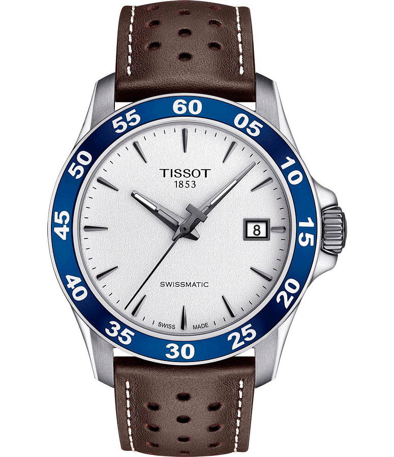 Часы Tissot V8 Swissmatic T106.407.16.031.00 — мужские, белый