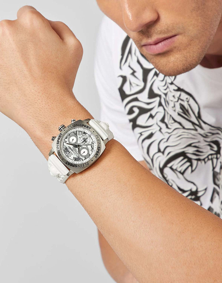 Часы Plein Sport Wildcat PSGBA0123 — кварцевые, металл сталь