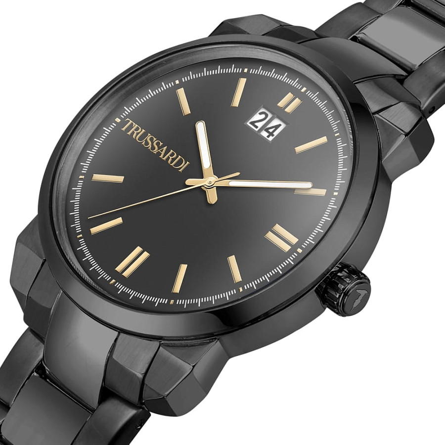 Часы Trussardi T-City R2453154004 — кварцевые, сталь металл