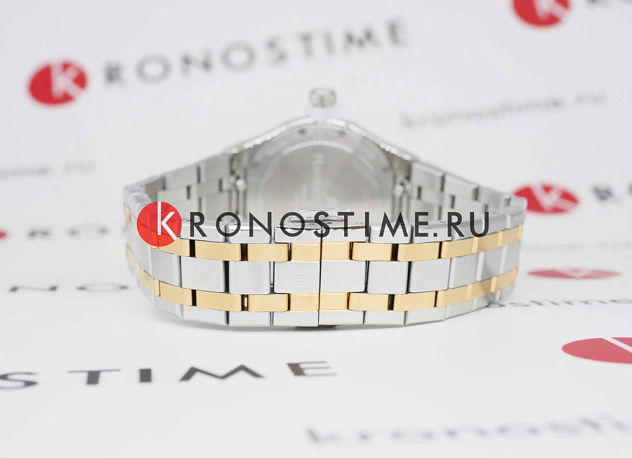 Часы Maurice Lacroix Aikon Quartz AI1106-PVPD2-170-1 — перламутровый, сталь металл