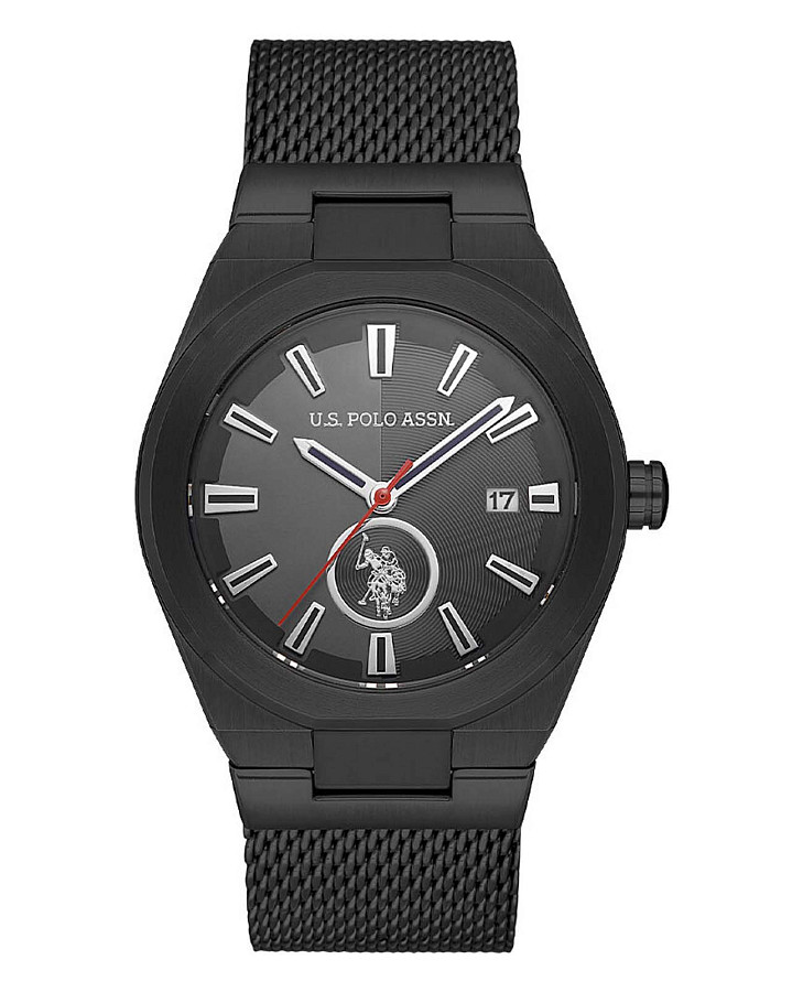 Часы U.S. Polo Assn. Fundamental USPA1062-08 — мужские, черный