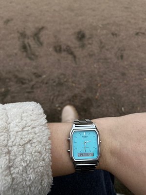 Фото покупателя: Японские наручные часы Casio Vintage AQ-230A-2A2