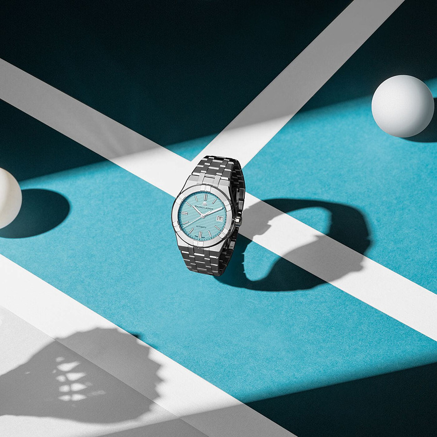 Часы Maurice Lacroix Aikon Automatic Limited Summer Edition 39 mm AI6007-SS00F-431-C — мужские, нержавеющая сталь