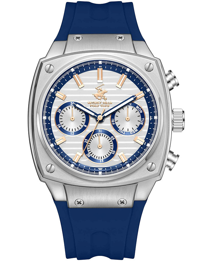 Часы Beverly Hills Polo Club BP3778X.339 — мужские, серый