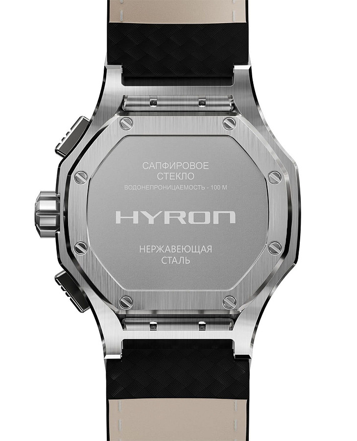 Часы Молния Hyron 0180105-1.0 — карбон, мужские
