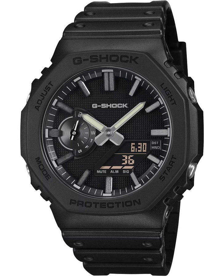Часы Casio G-SHOCK GA-2100LXB-1A — мужские, черный