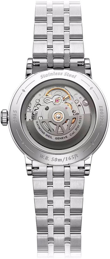 Часы Raymond Weil Millesime 2945-ST-65001 — механические, сталь металл