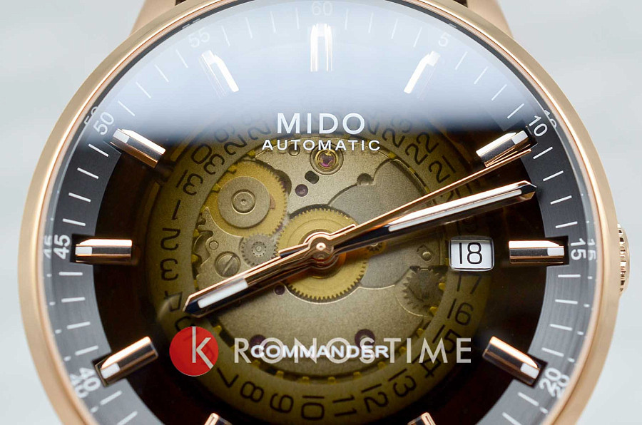 Часы Mido Commander Gradient M021.407.36.411.00 — кожаный, мужские