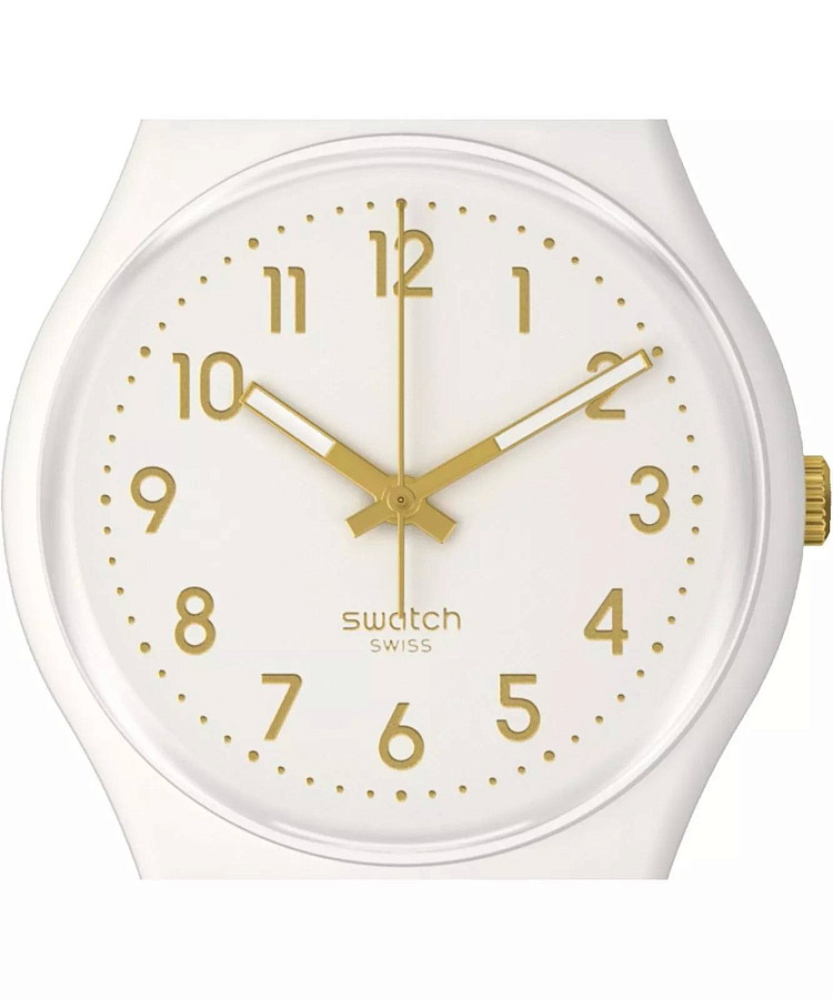 Часы Swatch Gent Biosourced Swatch Pay! SO28W111-5300 — силикон, женские