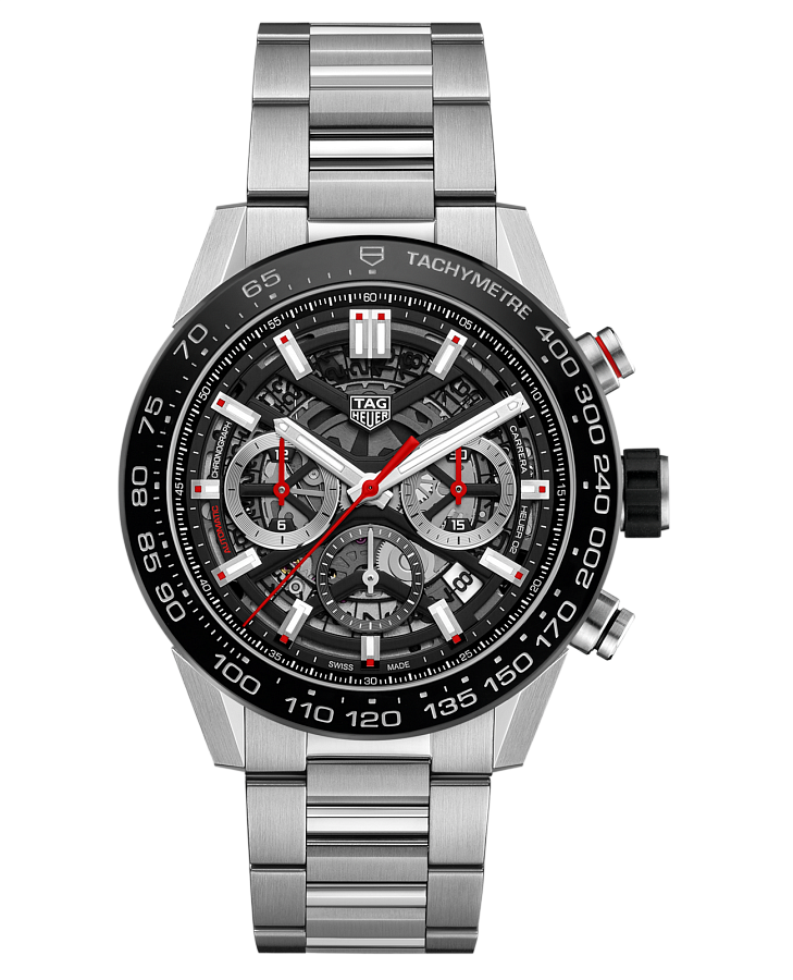 Часы TAG Heuer Carrera CBG2A10.BA0654 — мужские, черный