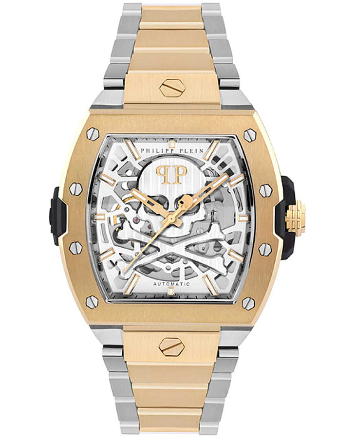 Часы Philipp Plein The Skeleton 2.0 PWJFA0525 — мужские, серебристый