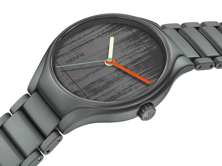 Часы Rado True Round x Les Couleurs Le Corbusier R27048162 — механические, керамика