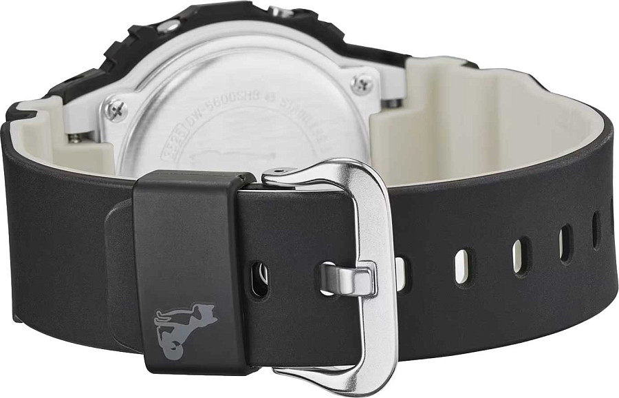 Часы Casio G-Shock DW-5600SHB-1 — мужские, пластик