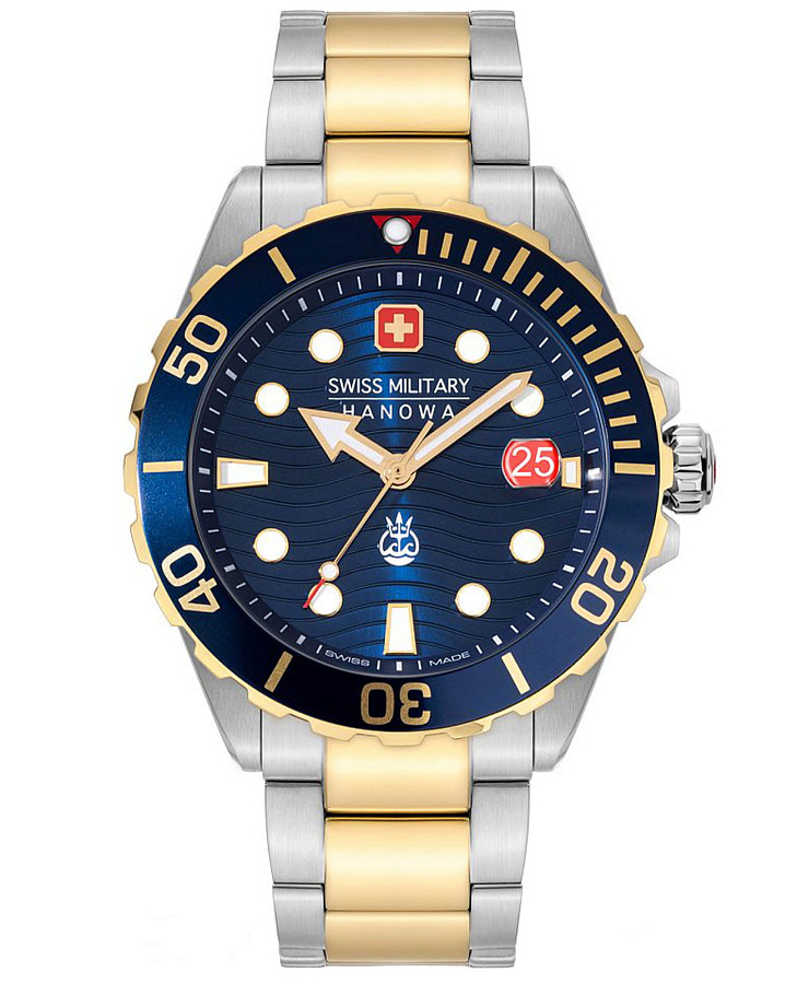 Часы Swiss Military Hanowa Offshore Diver II SMWGH2200360 — мужские, синий