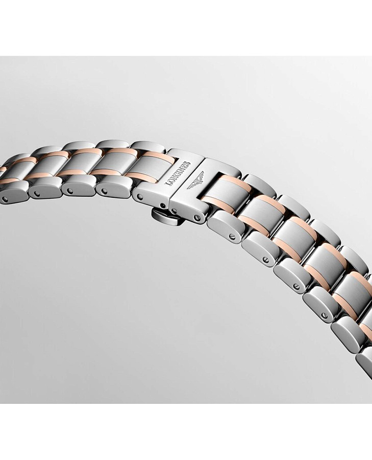 Часы Longines Master Collection L2.793.5.77.7 — мужские, нержавеющая сталь + золото 18к
