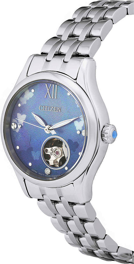 Часы Citizen Collection PR1040-88N — перламутровый, металл сталь