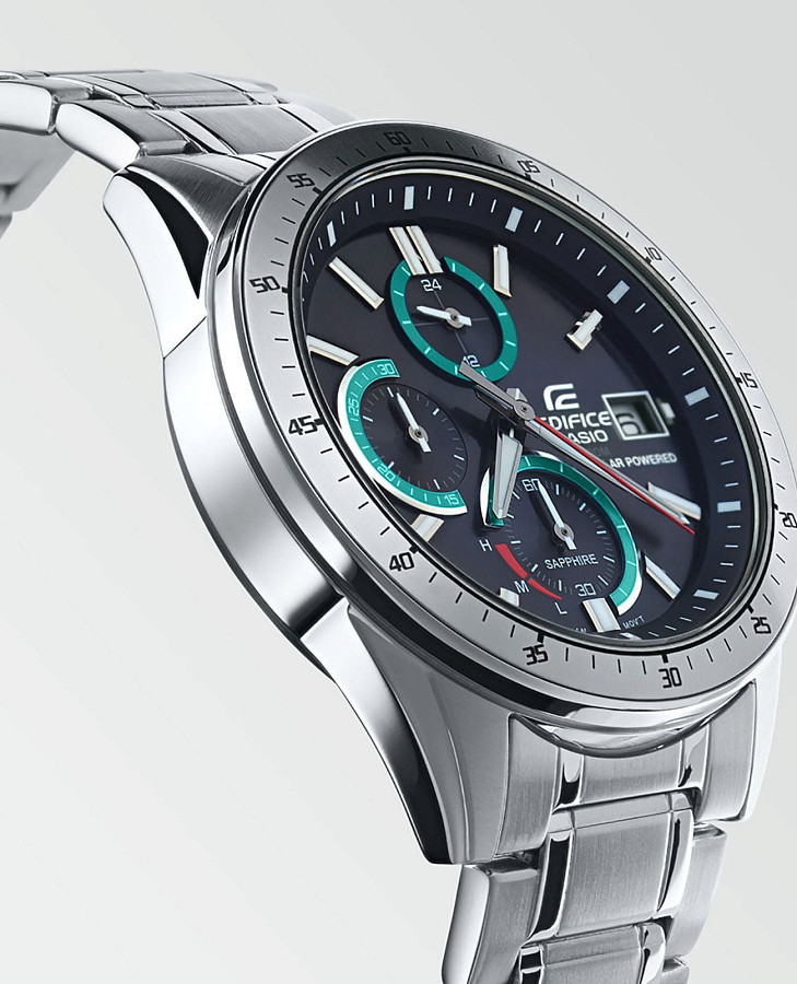 Часы Casio Edifice EFS-S510D-1B — кварцевые, металл сталь