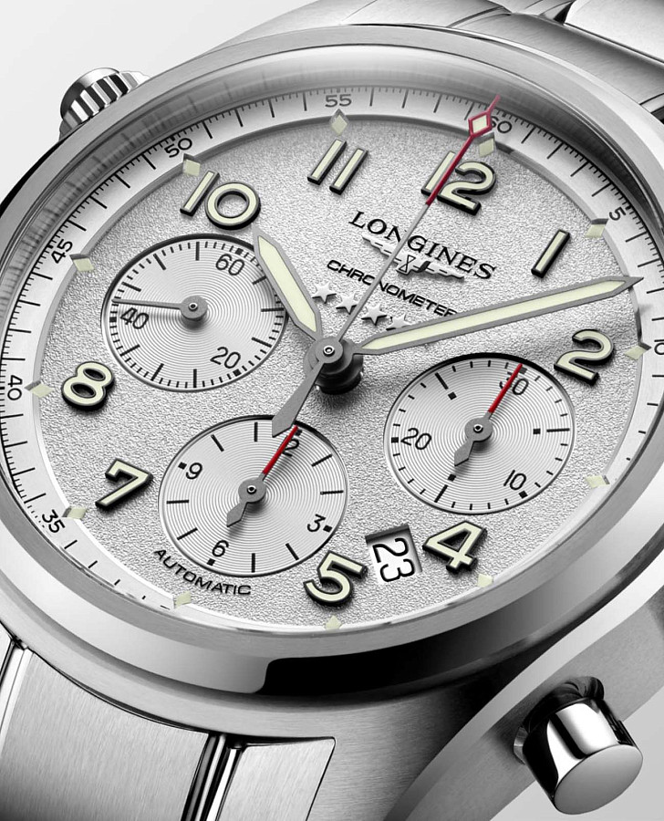 Часы Longines Spirit L3.820.4.73.6 — Швейцария, механические