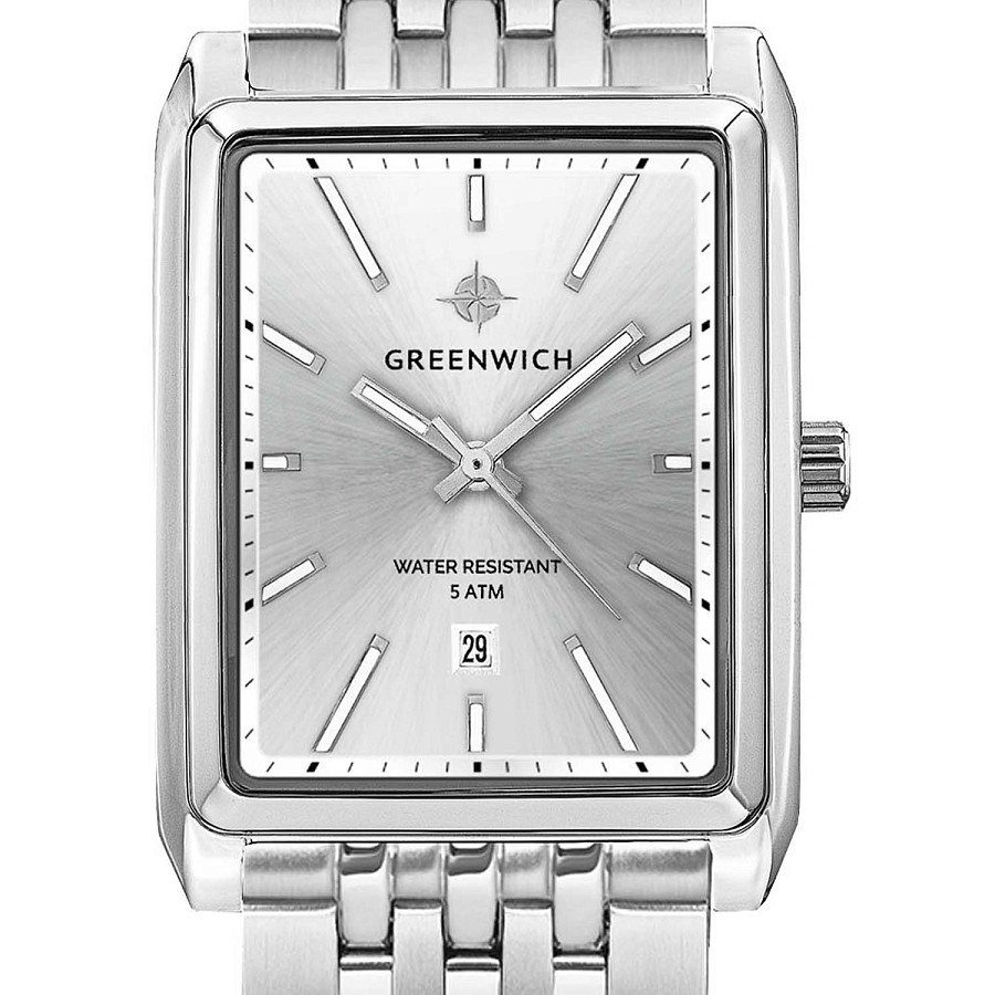 Часы Greenwich Galeon GW 571.10.13 — кварцевые, сталь металл