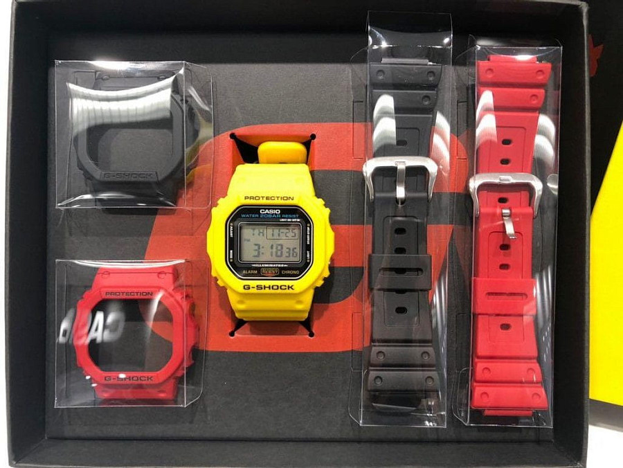 Часы Casio G-Shock DWE-5600R-9 — Япония, мужские