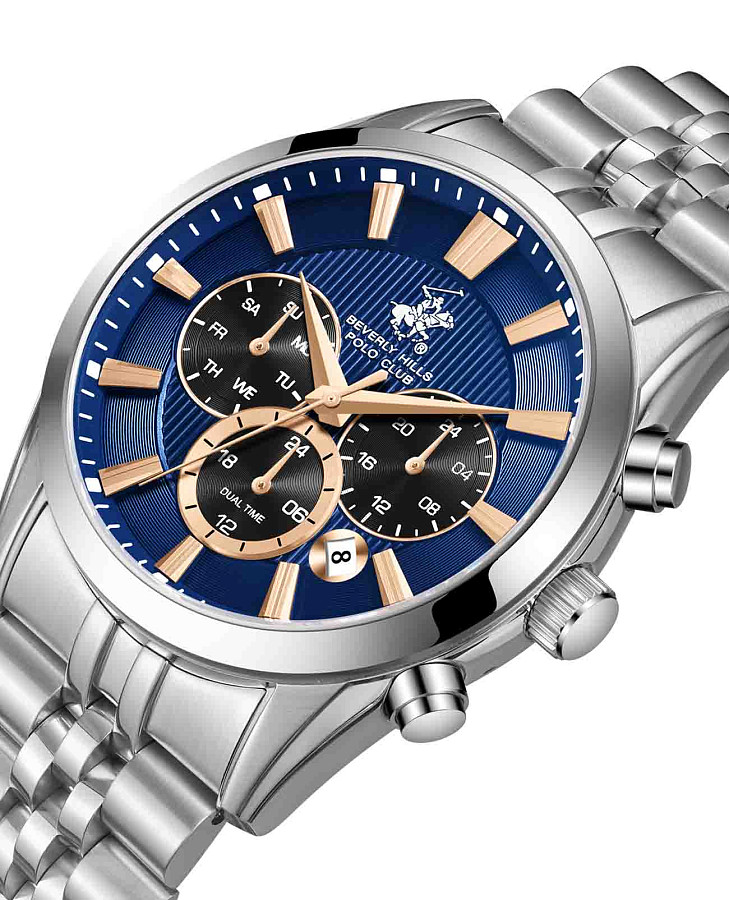Часы Beverly Hills Polo Club BP3782X.391 — кварцевые, сталь металл