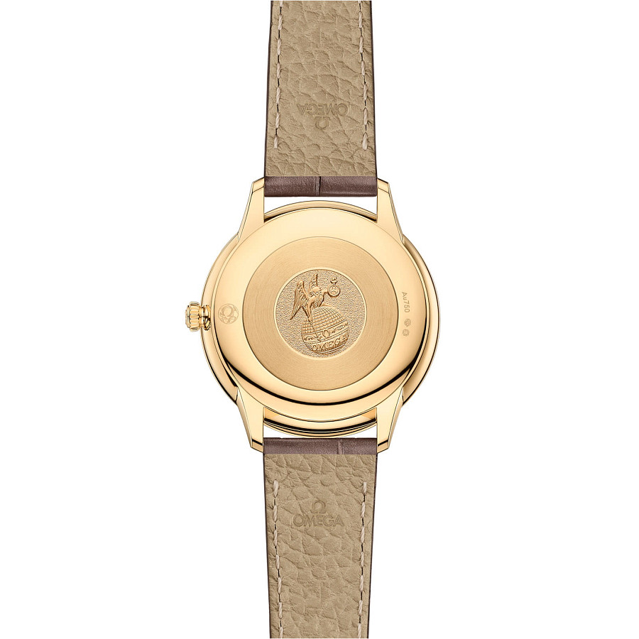 Часы Omega De Ville Prestige 434.53.30.60.55.002 — кварцевые, золото