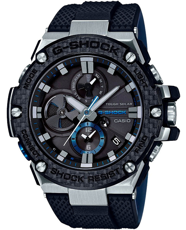 Часы Casio G-Shock GST-B100XA-1A — мужские, черный