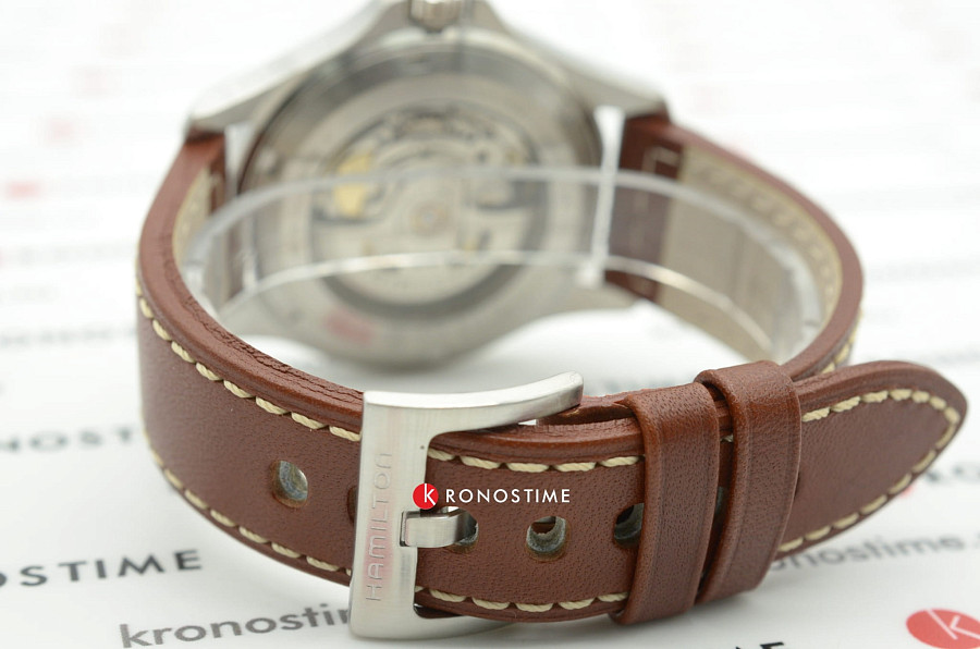 Часы Hamilton Khaki Field King Auto H64455523 — бежевый, сталь