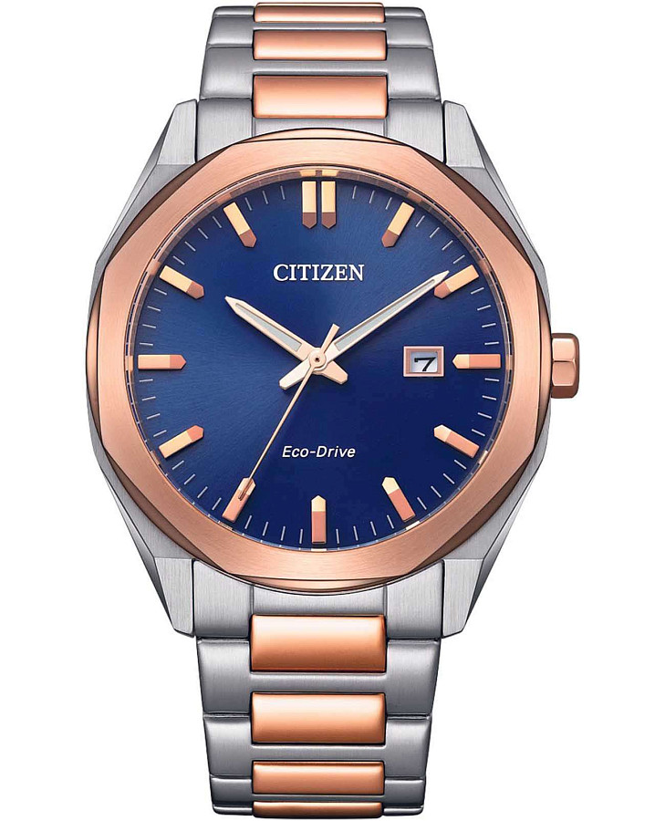 Часы Citizen Eco-Drive BM7606-84L — мужские, синий