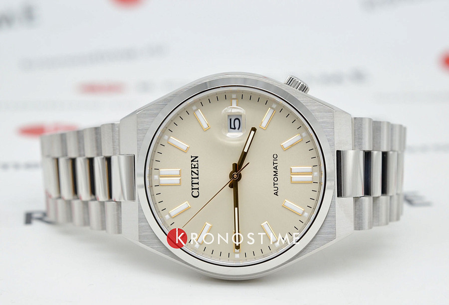Часы Citizen Tsuyosa NJ0151-88W — механические, сталь металл