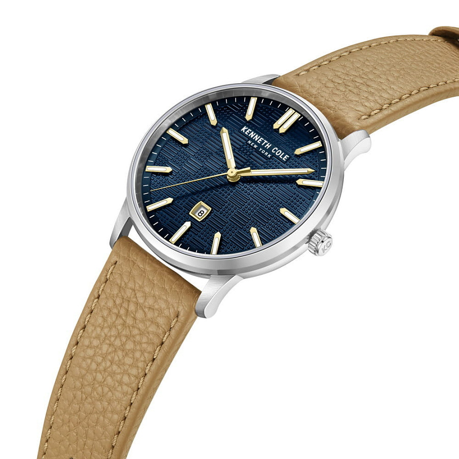 Часы Kenneth Cole Modern Classic KCWGB0046901 — мужские, кожаный