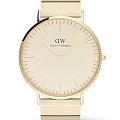 Шведские наручные часы Daniel Wellington Piano Link Gold Unitone DW00100779