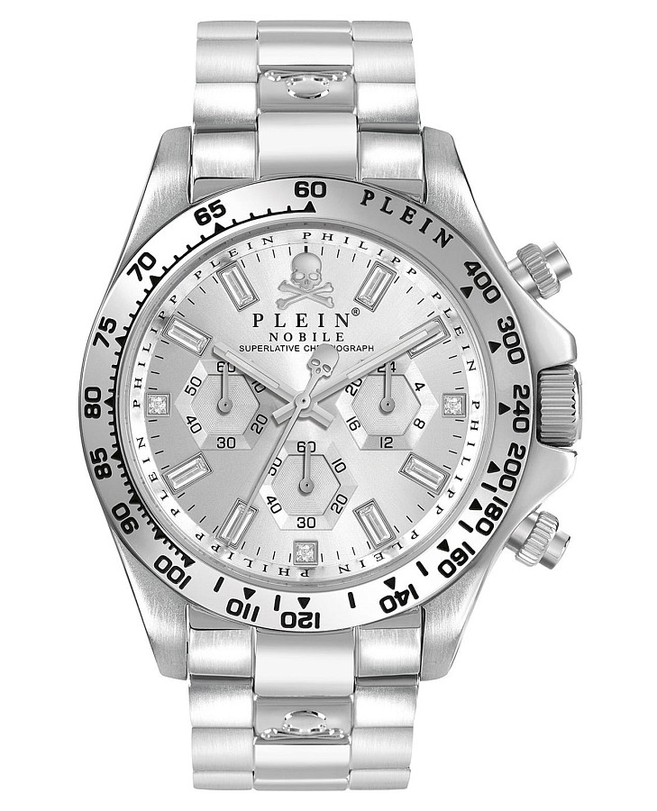 Часы Philipp Plein Nobile Wonder PWCAA0321 — мужские, серебристый