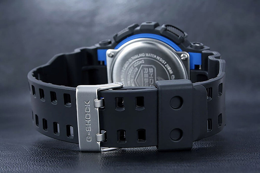 Часы Casio G-Shock GA-100-1A2NDR (GA-100-1A2DR) — мужские, черный