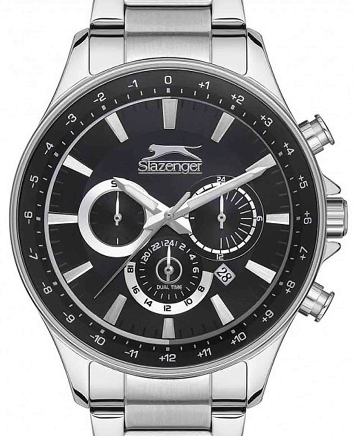 Часы Slazenger SL.09.2121.2.01 — кварцевые, суперметалл металл