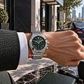 Швейцарские механические часы Breitling Chronomat B01 Chronograph 42 AB0158101L1A1, фото 6