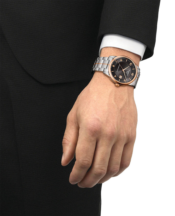 Часы Tissot Luxury Powermatic 80 T086.407.22.067.00 — механические, сталь металл