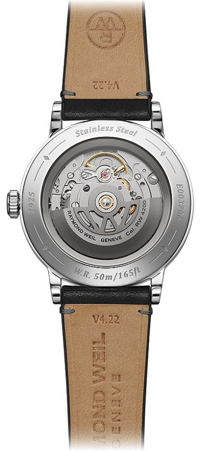 Часы Raymond Weil Millesime 2925-STC-60001 — черный, металл сталь