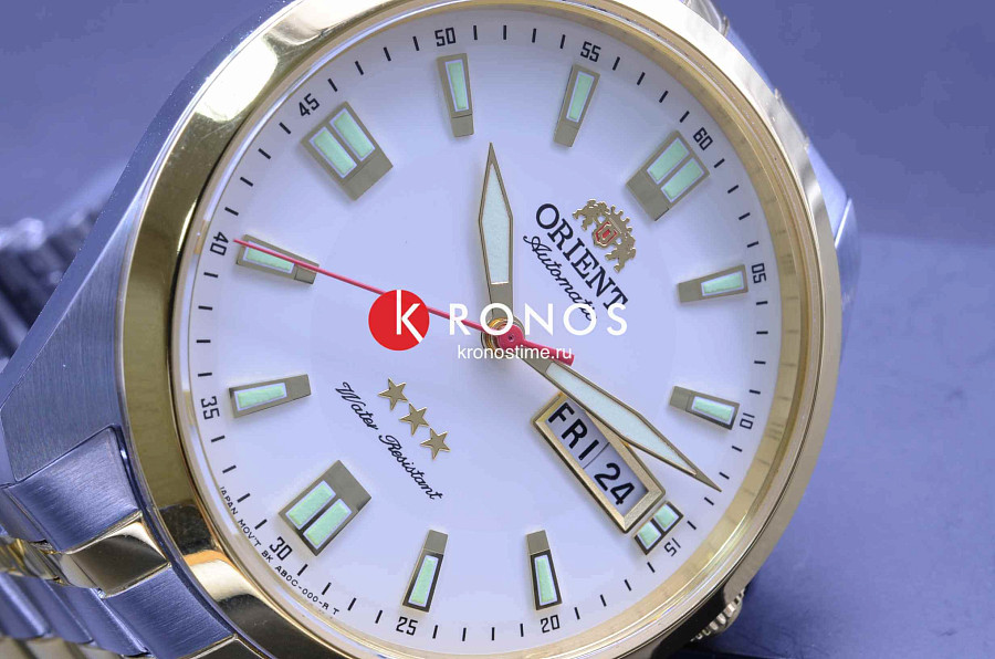 Часы Orient RA-AB0028S (RN-AB0028S) — сталь c pvd покрытием, мужские
