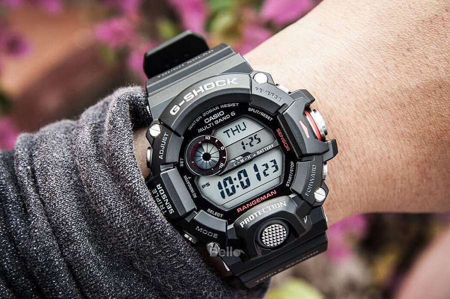 Часы Casio G-Shock GW-9400-1E — электронные, пластик
