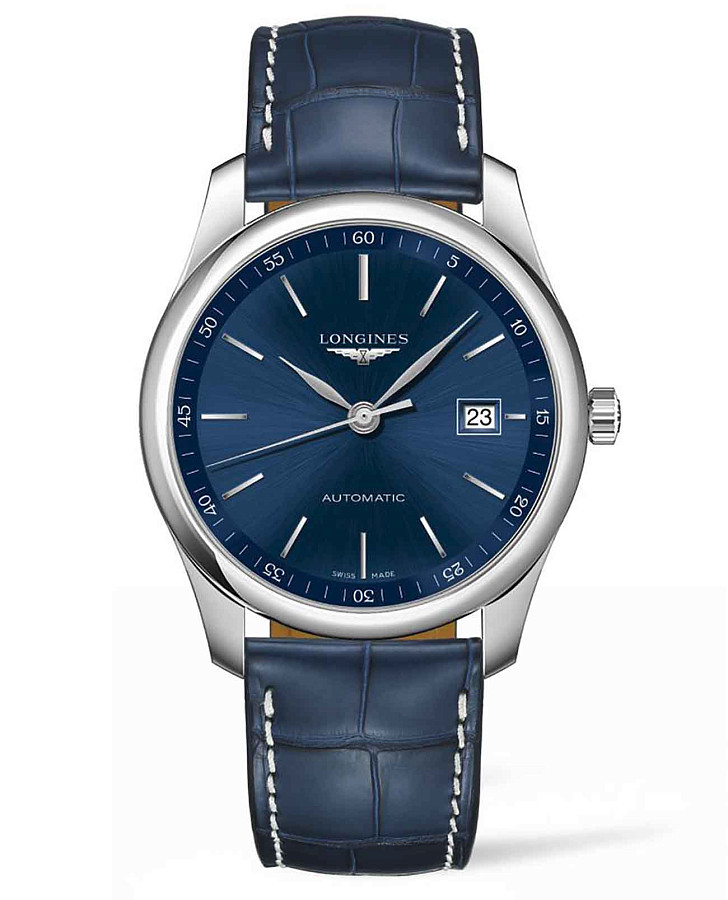 Часы Longines Master Collection L2.793.4.92.2 — мужские, синий