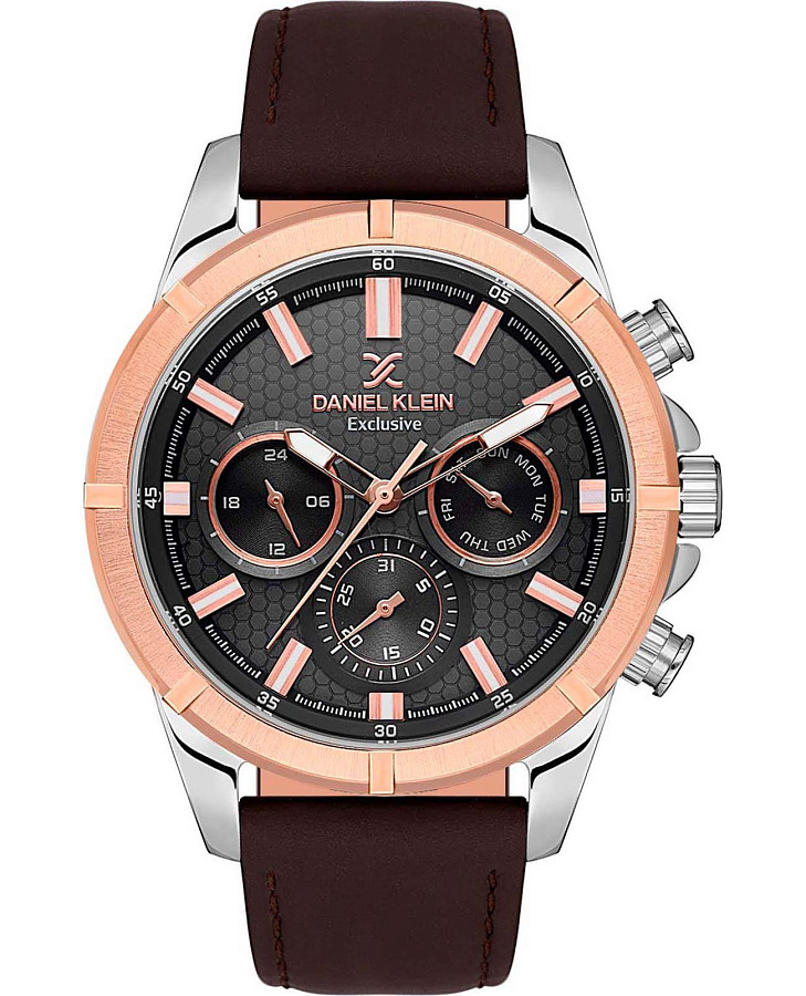 Часы Daniel Klein Exclusive DK.1.13655-3 — мужские, черный
