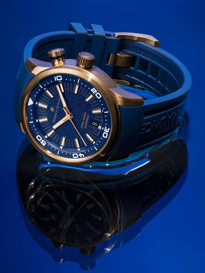 Часы Maurice Lacroix Pontos S Diver PT6248-BRZ0B-430-4 — механические, бронза
