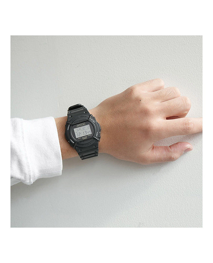 Часы Casio G-Shock DW-5700NH-1 — электронные, пластик карбон