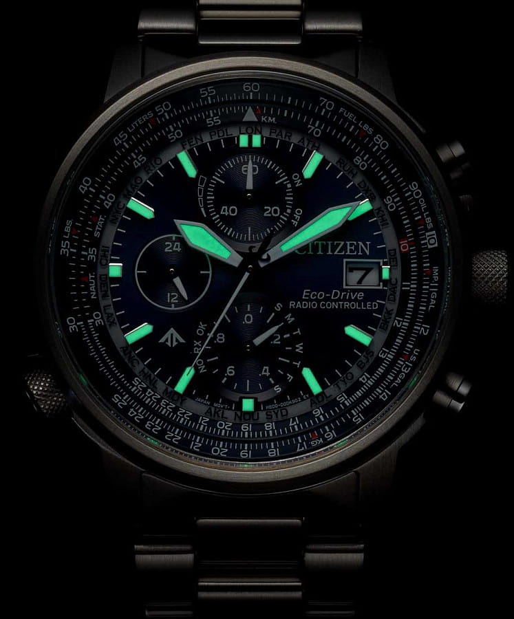 Часы Citizen Promaster AT8300-58L — Япония, кварцевые