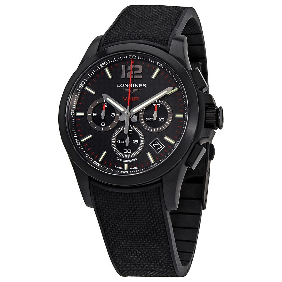 Часы Longines Conquest V.H.P. L3.717.2.66.9 — металл сталь, Швейцария