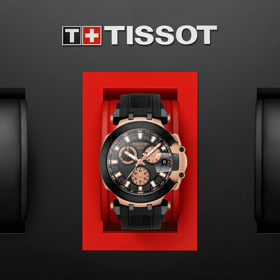 Часы Tissot T-Race Chronograph T115.417.37.051.00 — сталь металл, Швейцария