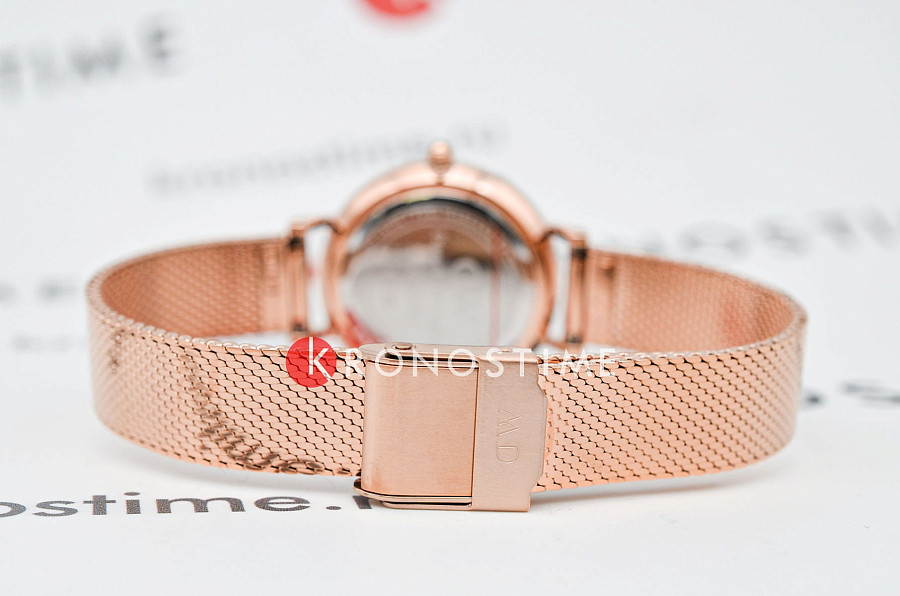 Часы Daniel Wellington Petite Reflection Rose Gold DW00100795 — нержавеющая сталь с pvd-покрытием, женские