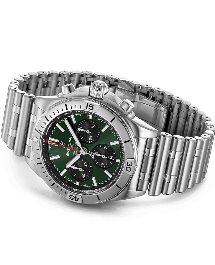 Часы Breitling Chronomat B01 42 AB0134101L2A1 — сталь металл, Швейцария
