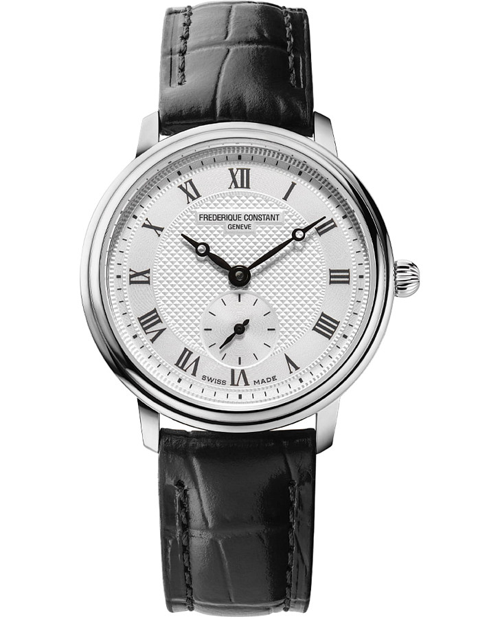 Часы Frederique Constant Slimline Ladies Small Seconds FC-235M1S6 — женские, белый
